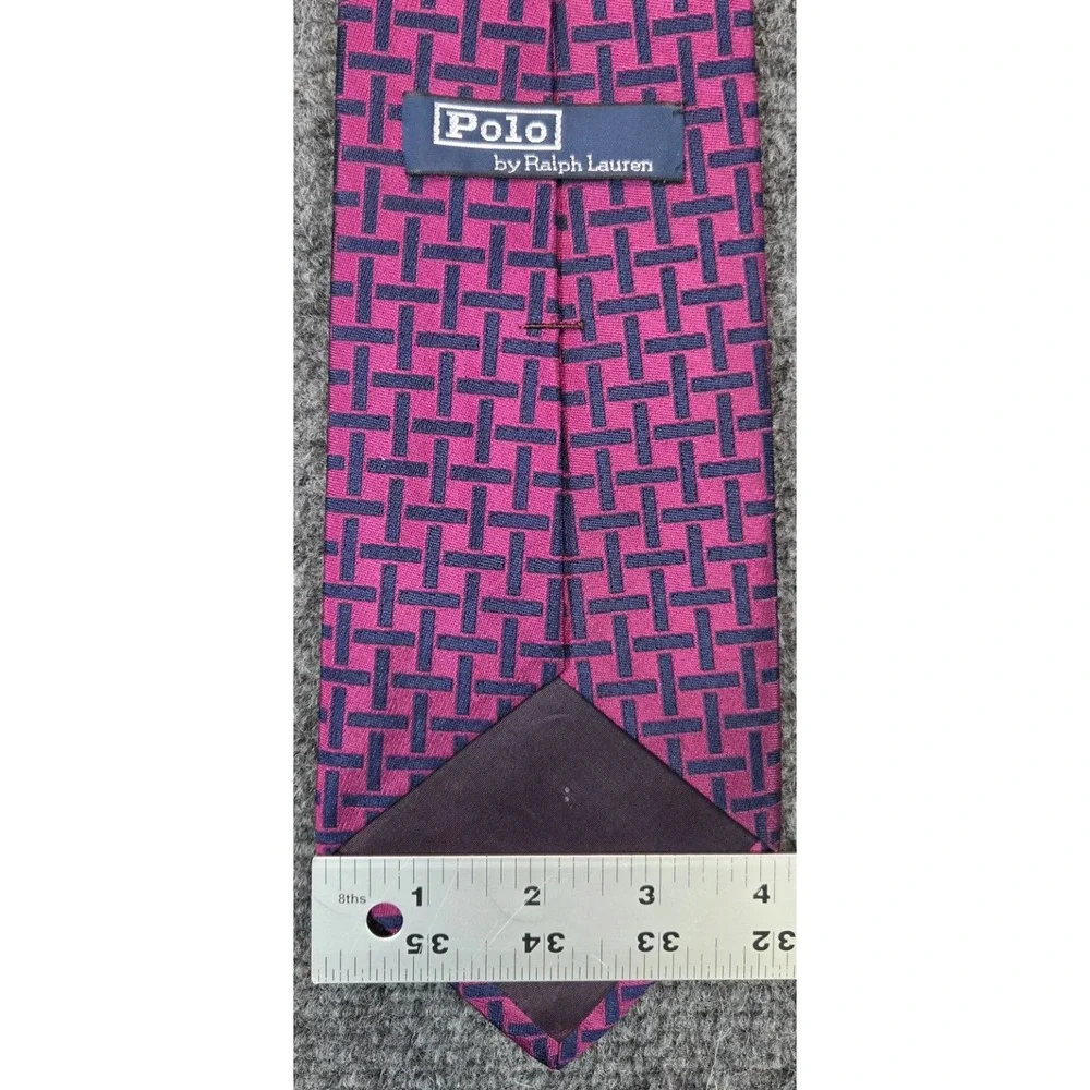 Polo Ralph Lauren Silk Tie Purple USA